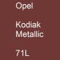 Preview: Opel, Kodiak Metallic, 71L.